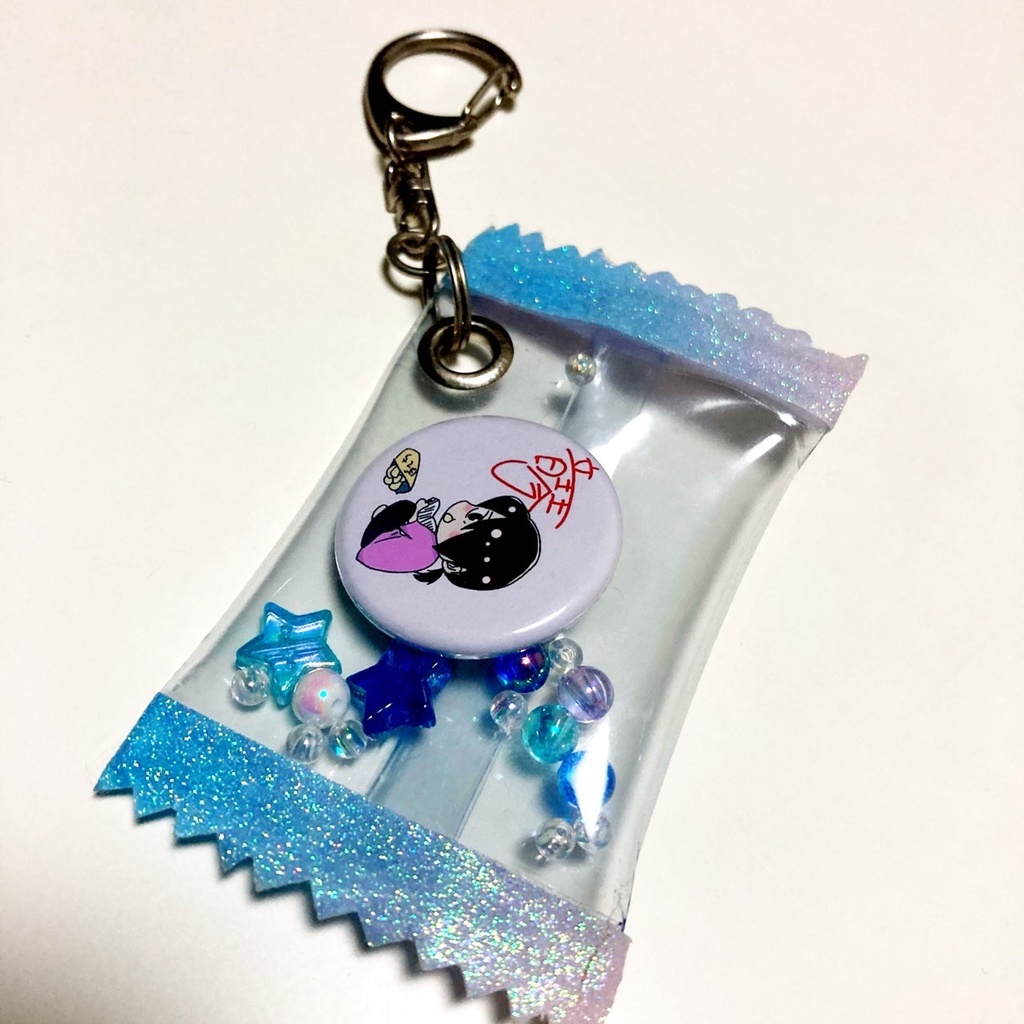 缶バッジキャンディマスコット