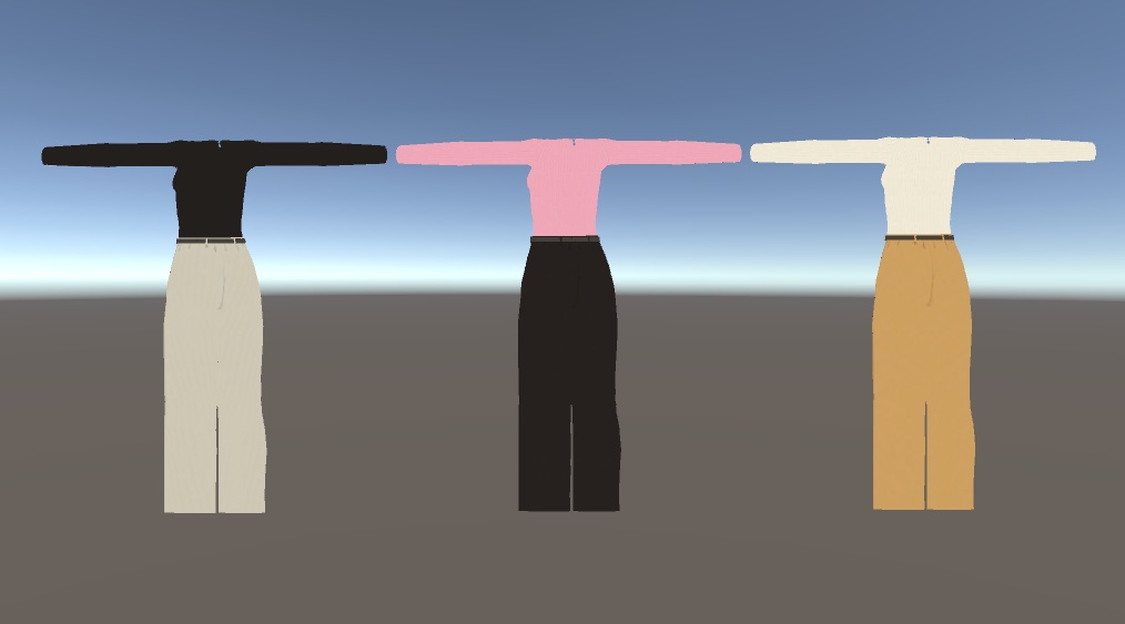 京狐さん用 春服セット