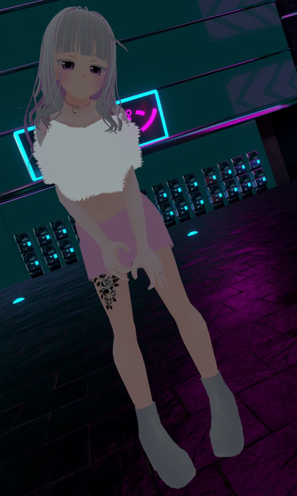 もこもこ&スカート【アルディナちゃん、キッシュちゃん対応】