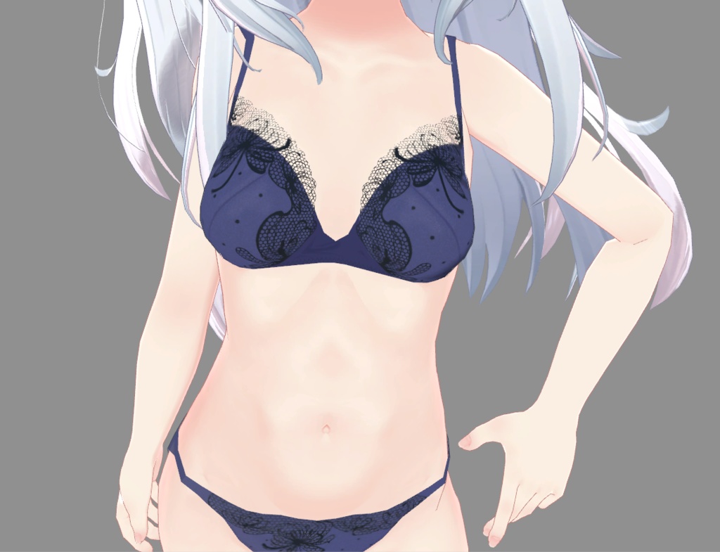 狐雪向け フラワーランジェリー