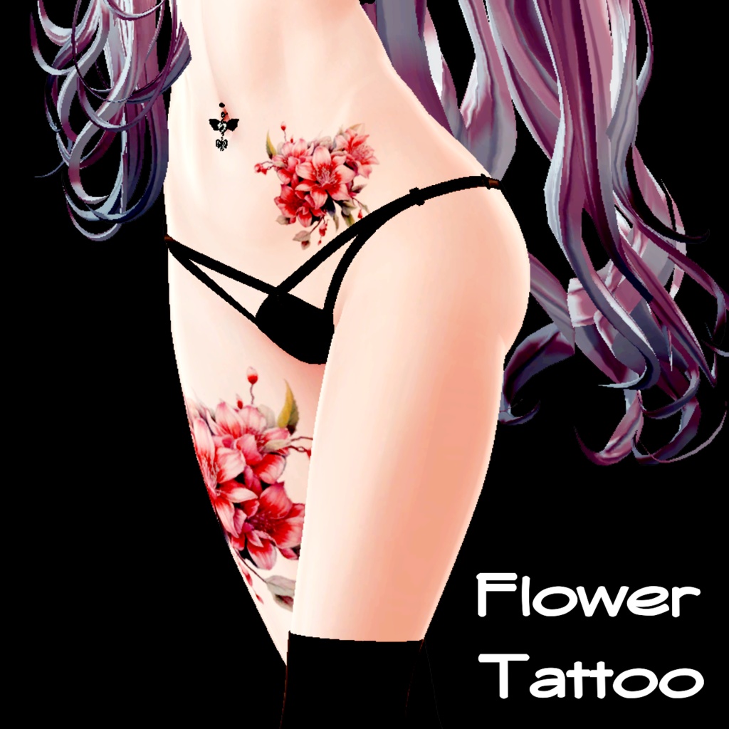 【Free】Flower Tattoo