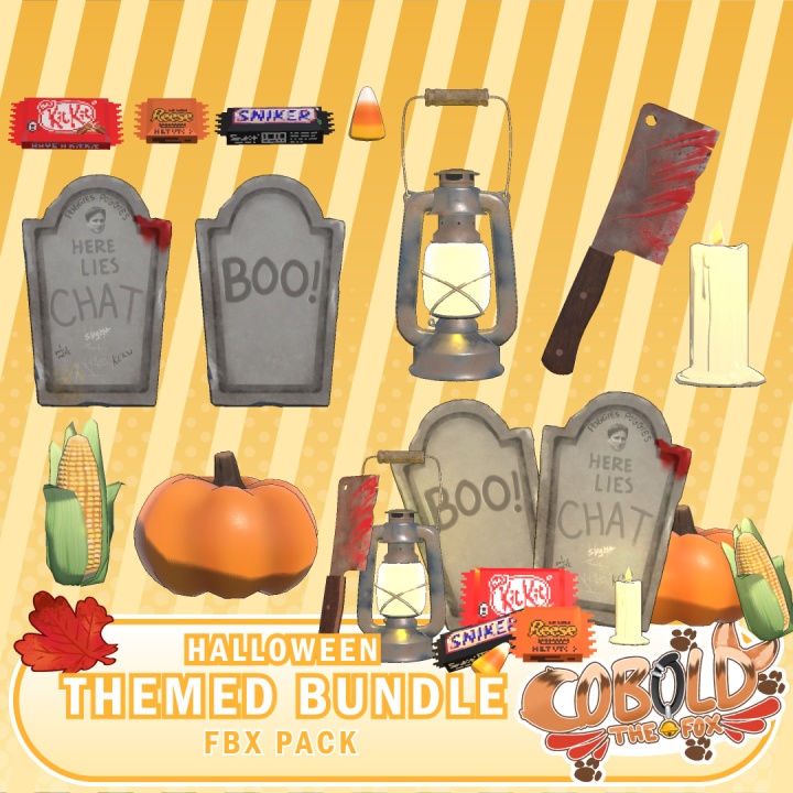 Halloween 3D | FBX + VNyan Bundle