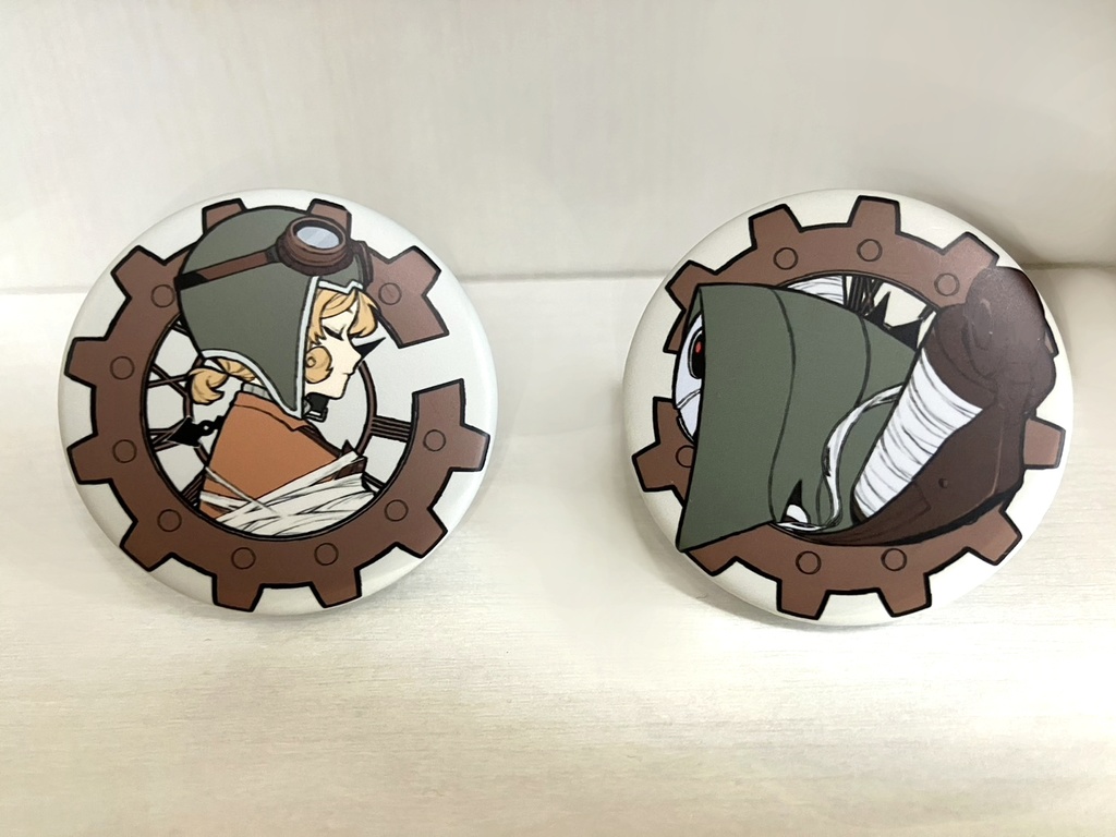 トレヴィオ缶バッジセット