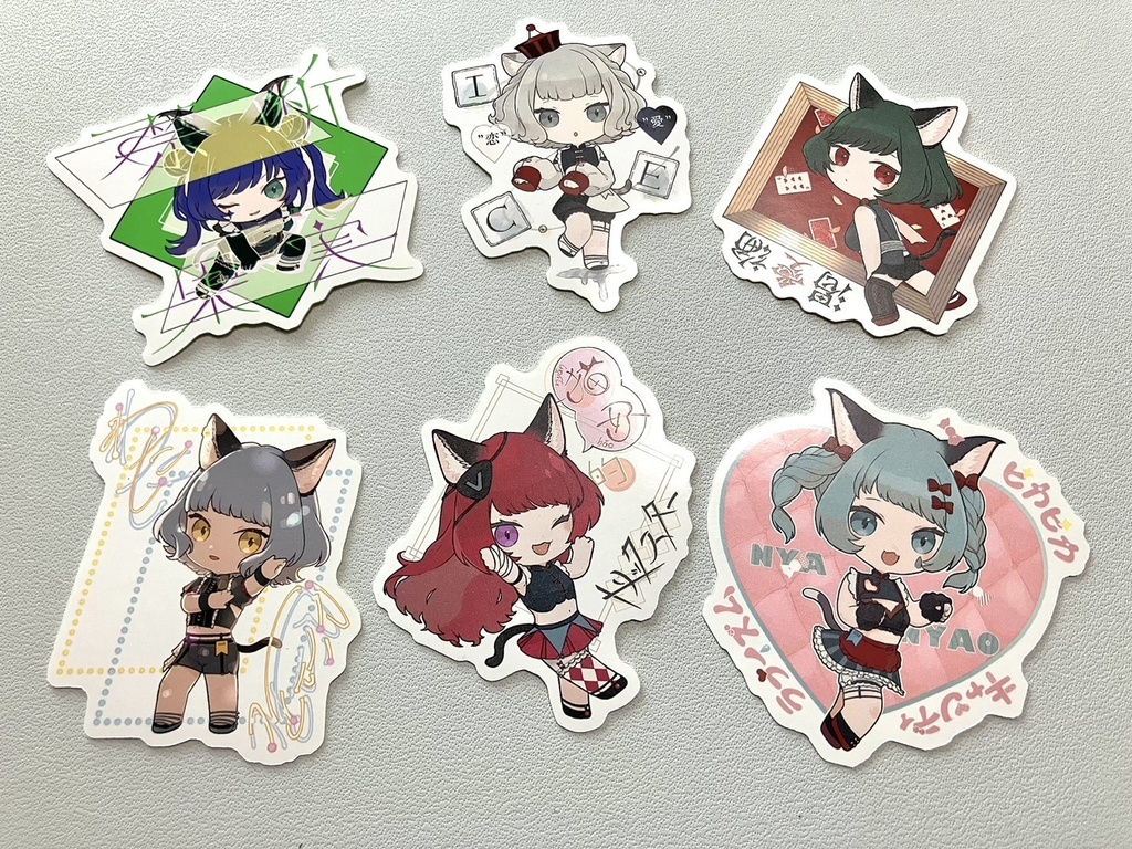 ダイカットステッカー-VALIS