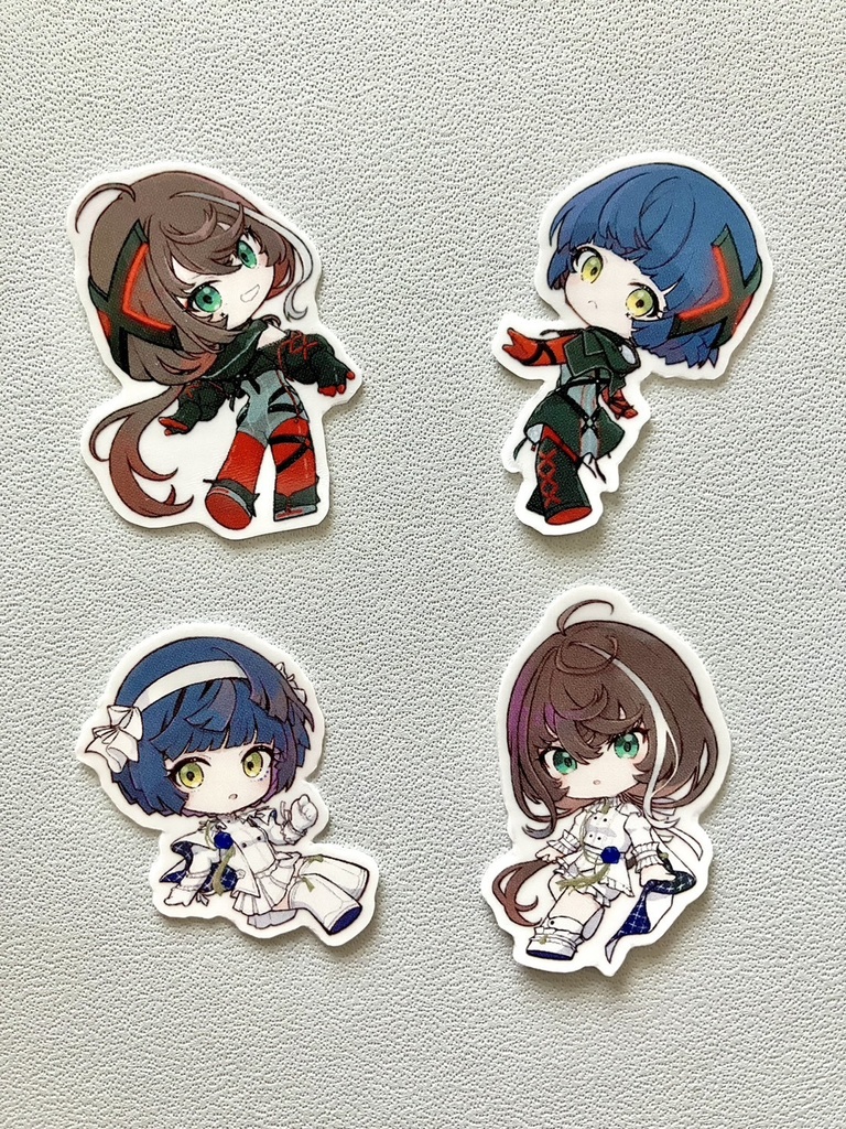 クリアステッカーAlbemuth皓黑