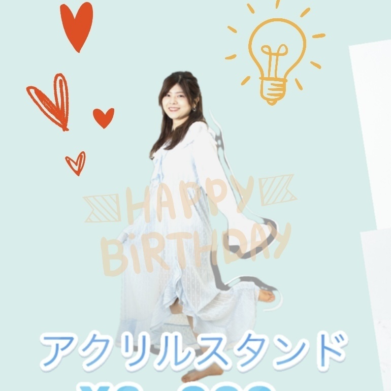 生誕祭アクリルスタンド