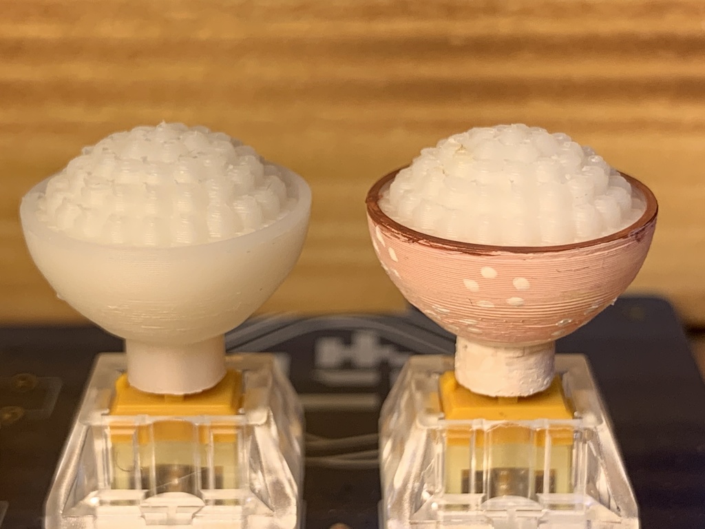 ごはんキーキャップ 自作キーキャップキット