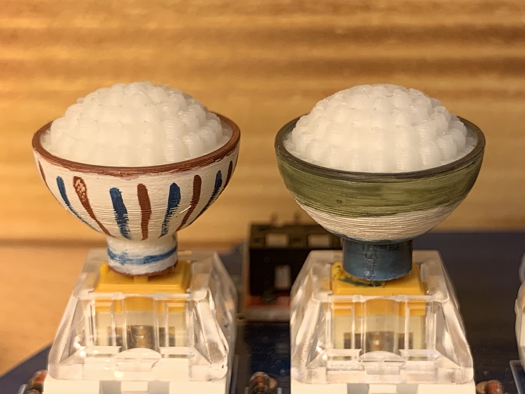 ごはんキーキャップ 自作キーキャップキット