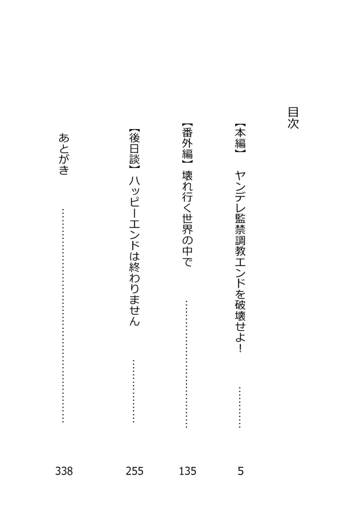 ヤンデレ監禁調教エンドを破壊せよ!