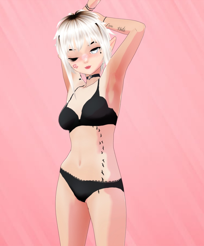 Kawaii Tattoo Skin