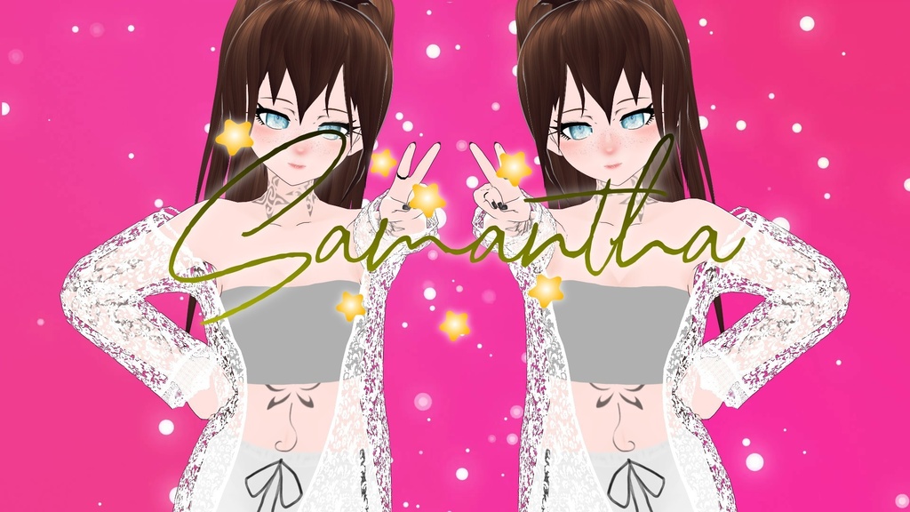 Samantha Vtuber Model