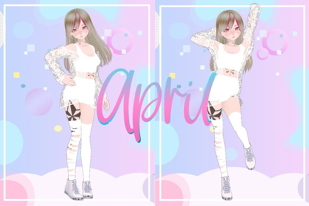 April Vtuber Model 