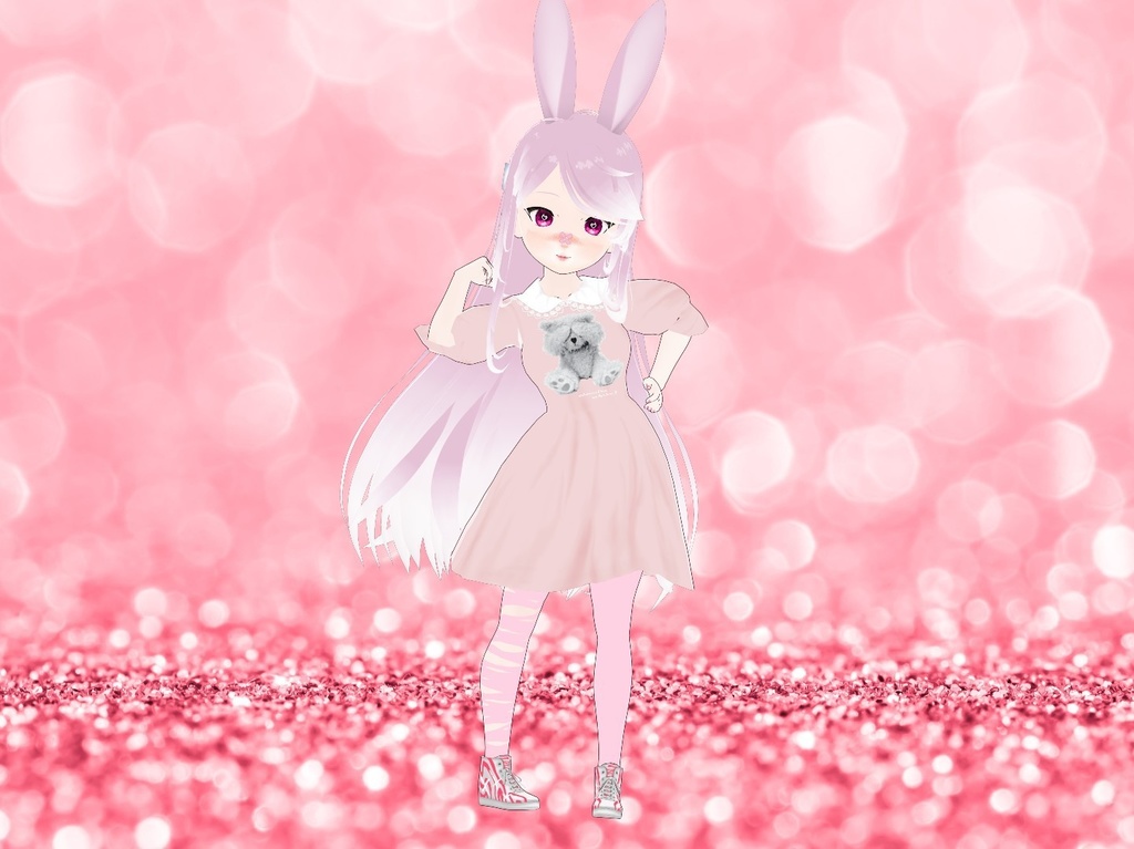 Luna Chibi Vtuber Model