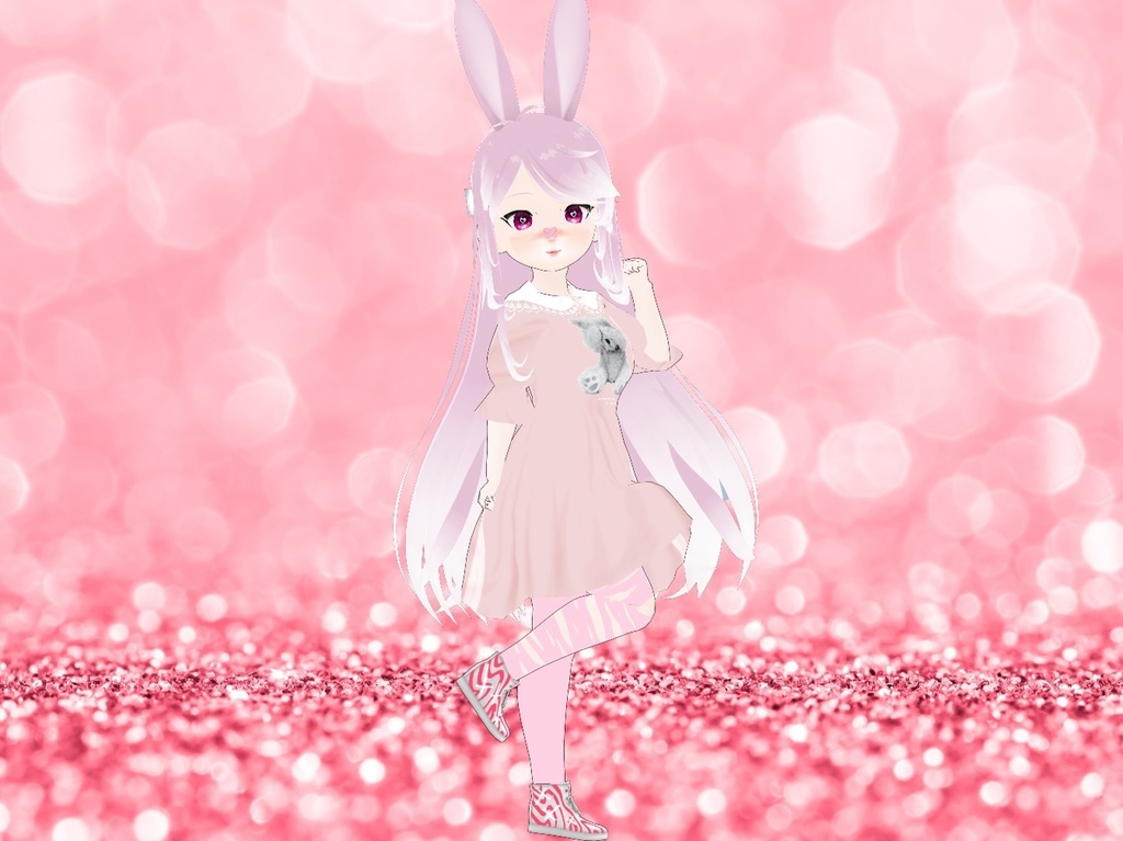 Luna Chibi Vtuber Model