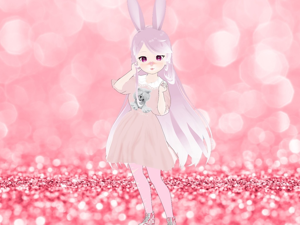 Luna Chibi Vtuber Model