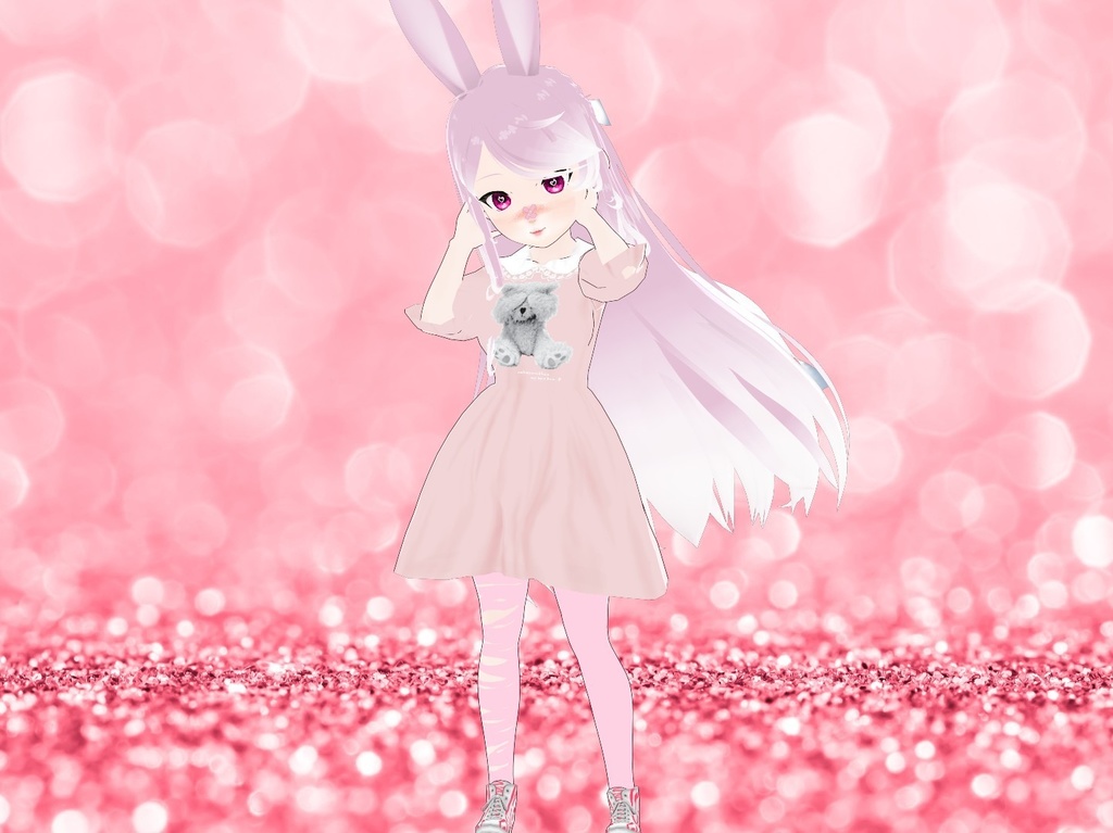 Luna Chibi Vtuber Model