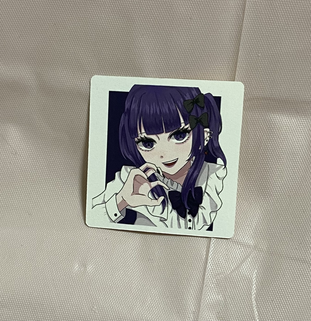 地雷ちゃんステッカー