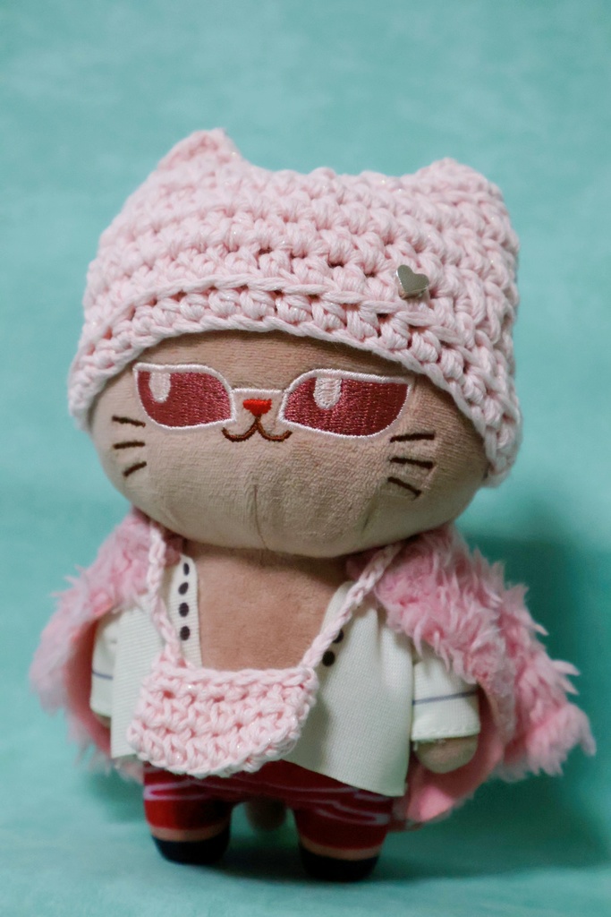 ニット帽&ポシェット