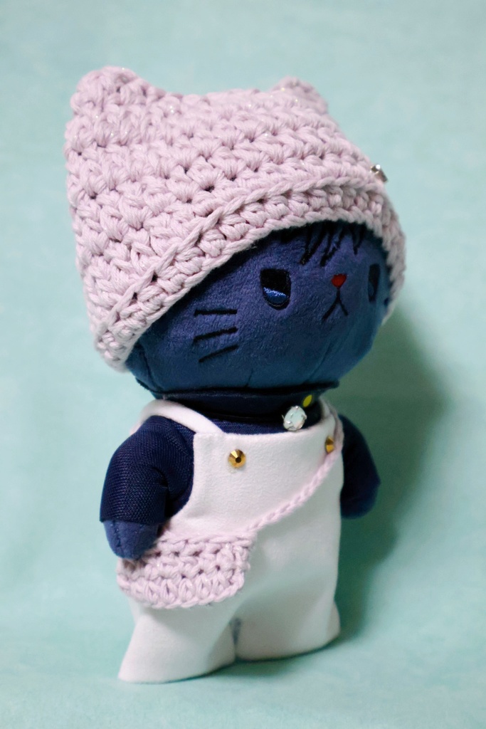 ニット帽&ポシェット