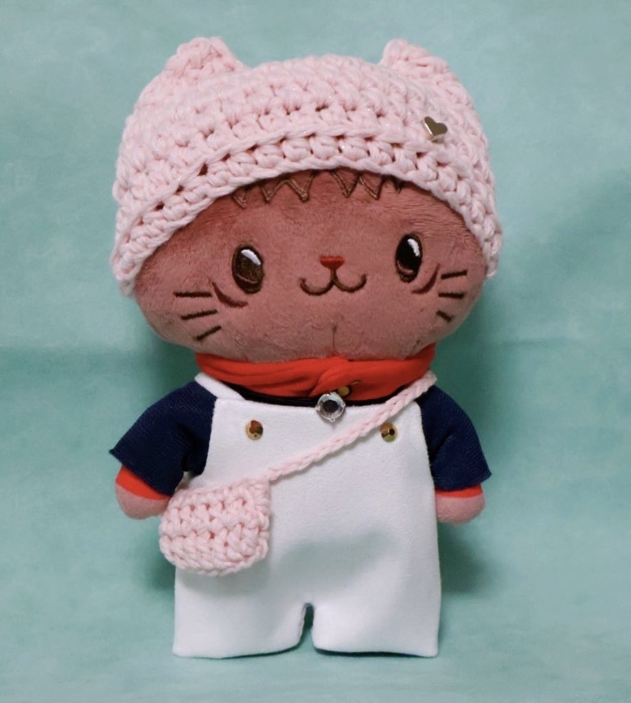 ニット帽&ポシェット