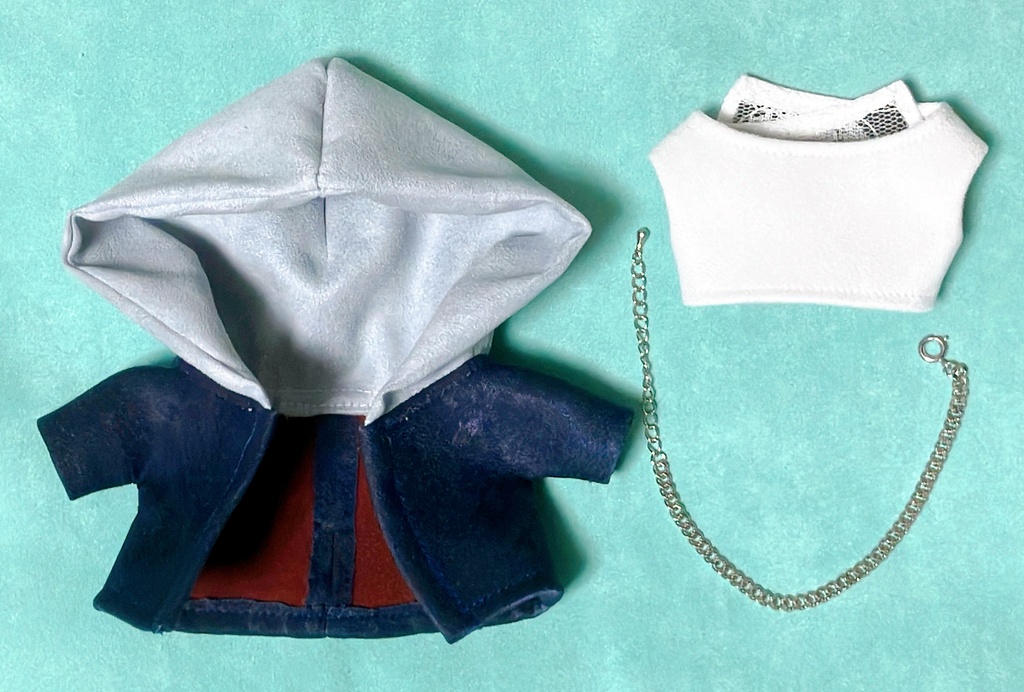 フード付きコート