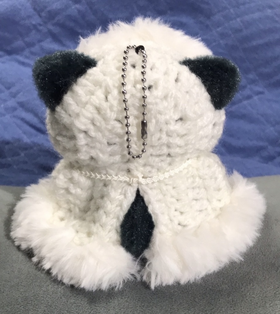 ちみけもモデルのフード付きポンチョ