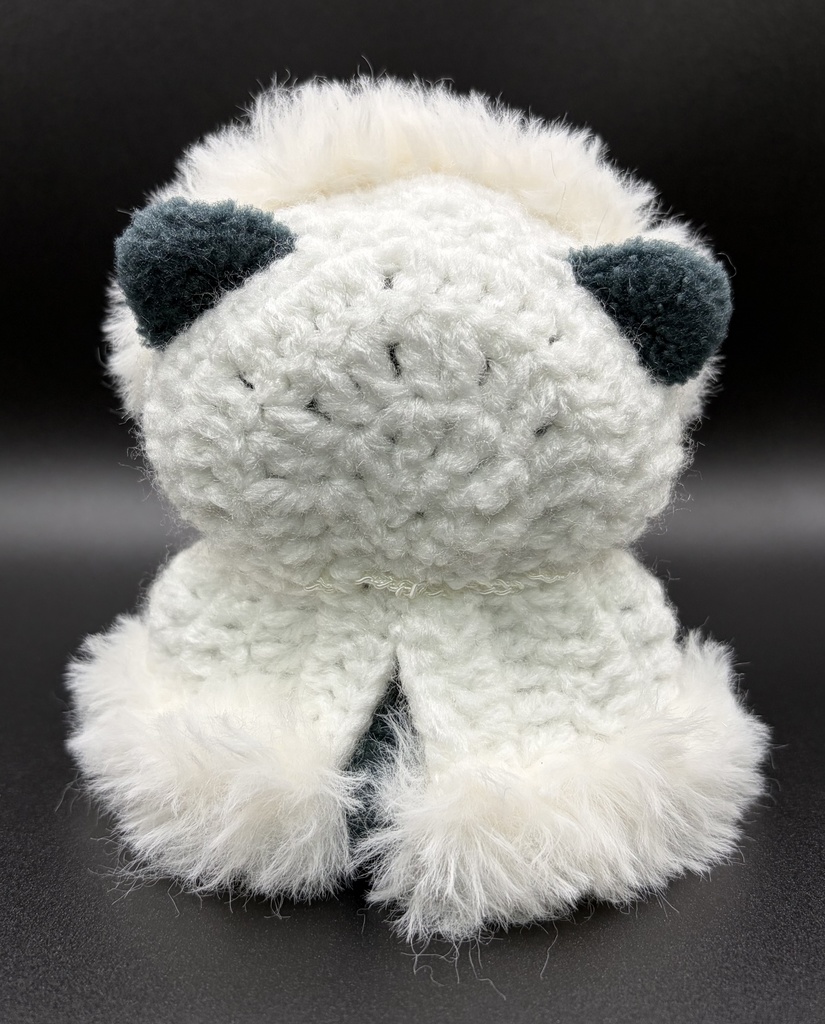 ちみけもモデルのフード付きポンチョ