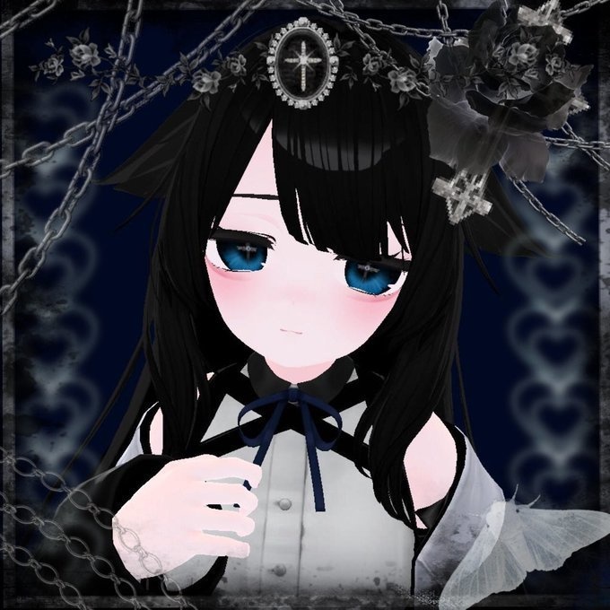 【16アバター対応】𝑮𝒐𝒕𝒉𝒊𝒄 𝒄𝒓𝒐𝒔𝒔 𝒆𝒚𝒆