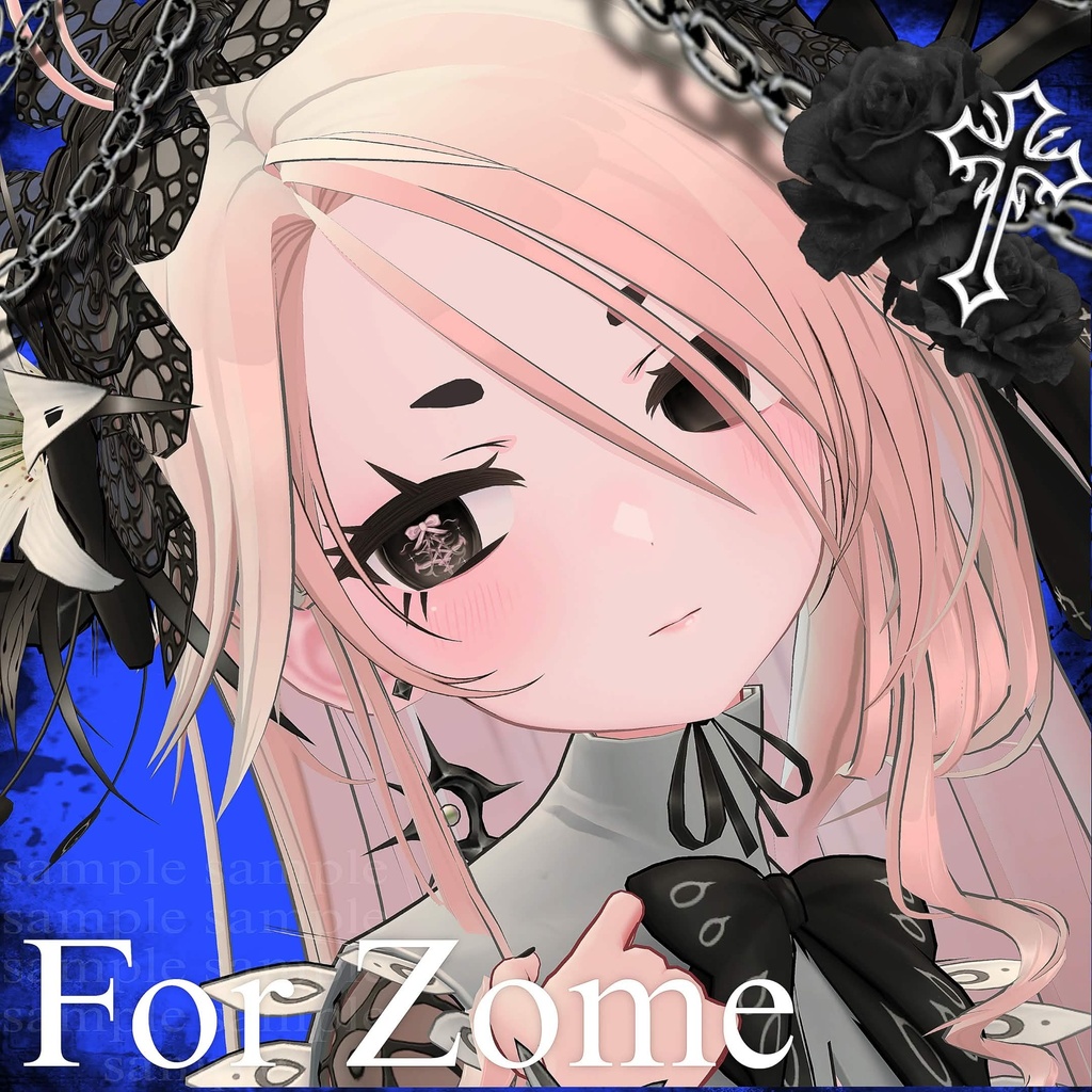 SELE中【9アバター対応】🎀𝑫𝒂𝒓𝒌 𝑹𝒊𝒃𝒃𝒐𝒏 𝑬𝒚𝒆 𝑻𝒆𝒙𝒕𝒖𝒓𝒆🎀