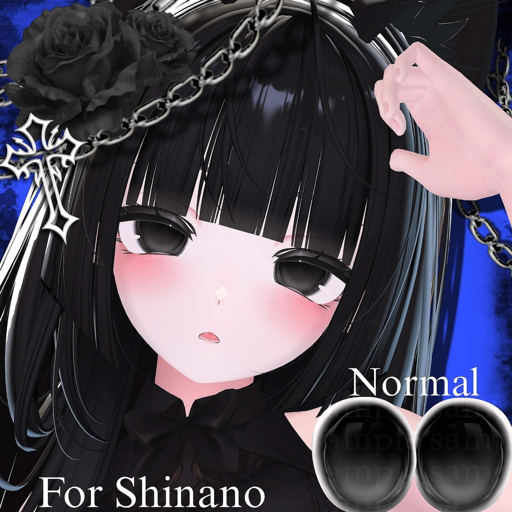 SELE中【9アバター対応】🎀𝑫𝒂𝒓𝒌 𝑹𝒊𝒃𝒃𝒐𝒏 𝑬𝒚𝒆 𝑻𝒆𝒙𝒕𝒖𝒓𝒆🎀