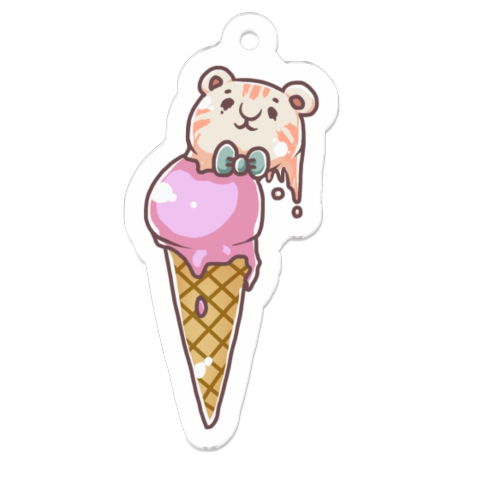 読むトラアクリルキーホルダー第1弾