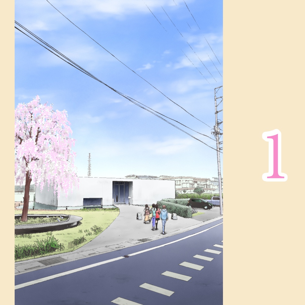 小江戸日和 ポストカード(ヤオコー川越美術館・旧りそな銀行※現りそなコエドテラス※)