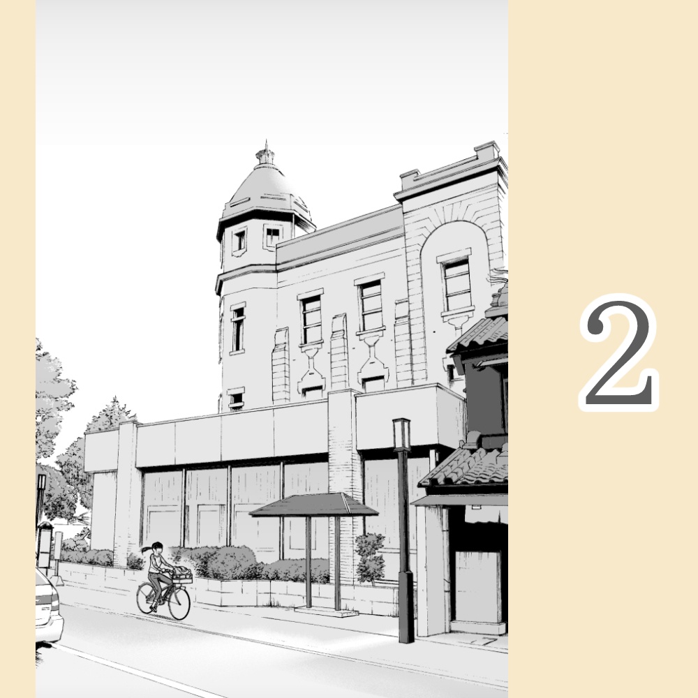 小江戸日和 ポストカード(スターバックスコーヒー時の鐘店 / 旧りそな銀行モノクロ(現りそなコエドテラス)/ 小江戸巡回バス / 朝の一番街&時の鐘 / 氷川神社夫婦ケヤキ)