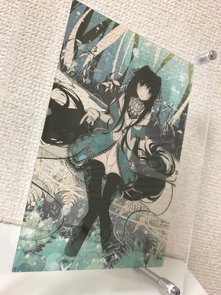 ニルハナ クリアポストカード三枚セット