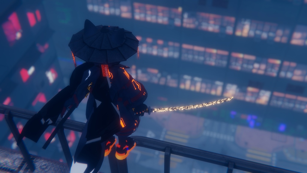 【MA対応抜刀・斬撃ギミック】神解‐カムトケ-【particle付】