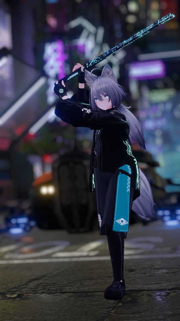 【MA対応抜刀ギミック】天叢雲‐アメノムラクモ-【VRC用武器】