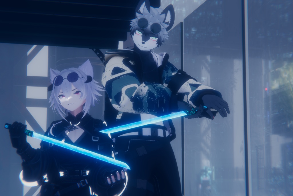 【MA対応】IZUNA-イズナ-【VRC用武器】