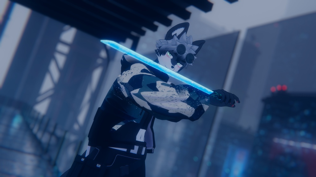 【MA対応】IZUNA-イズナ-【VRC用武器】