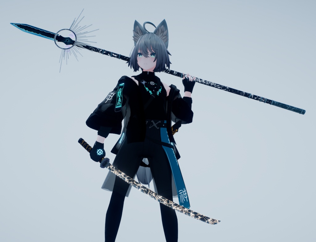 【MA対応】落胤-ラクイン-【VRC用武器】