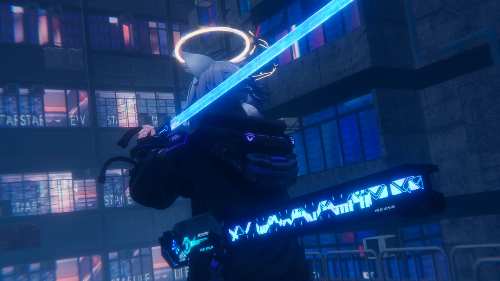 【MA対応】八祇折-ヤシオリ-【VRC用武器】