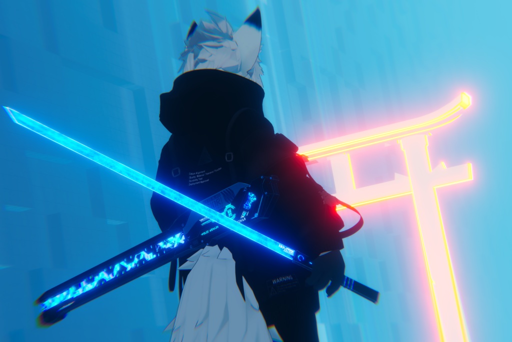 【MA対応】八祇折-ヤシオリ-【VRC用武器】