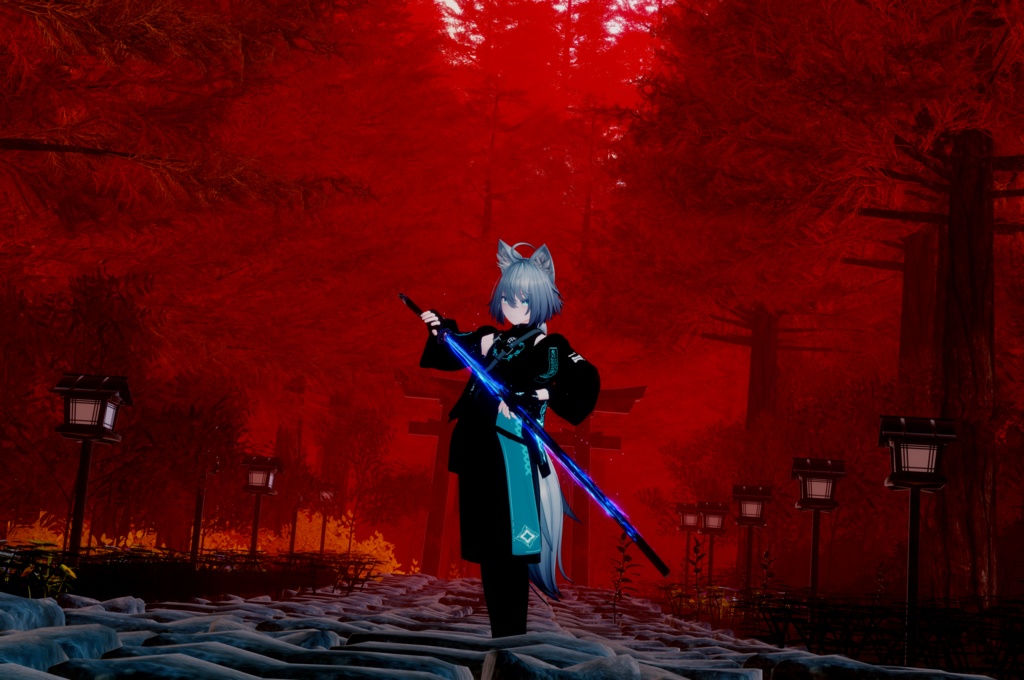 200円OFF【MA対応】神宿り・熾焔【VRC用武器】