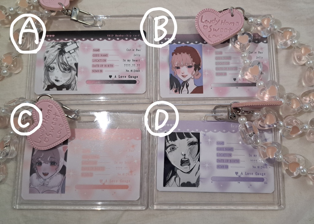 ♡IDカード(クリアケース付)