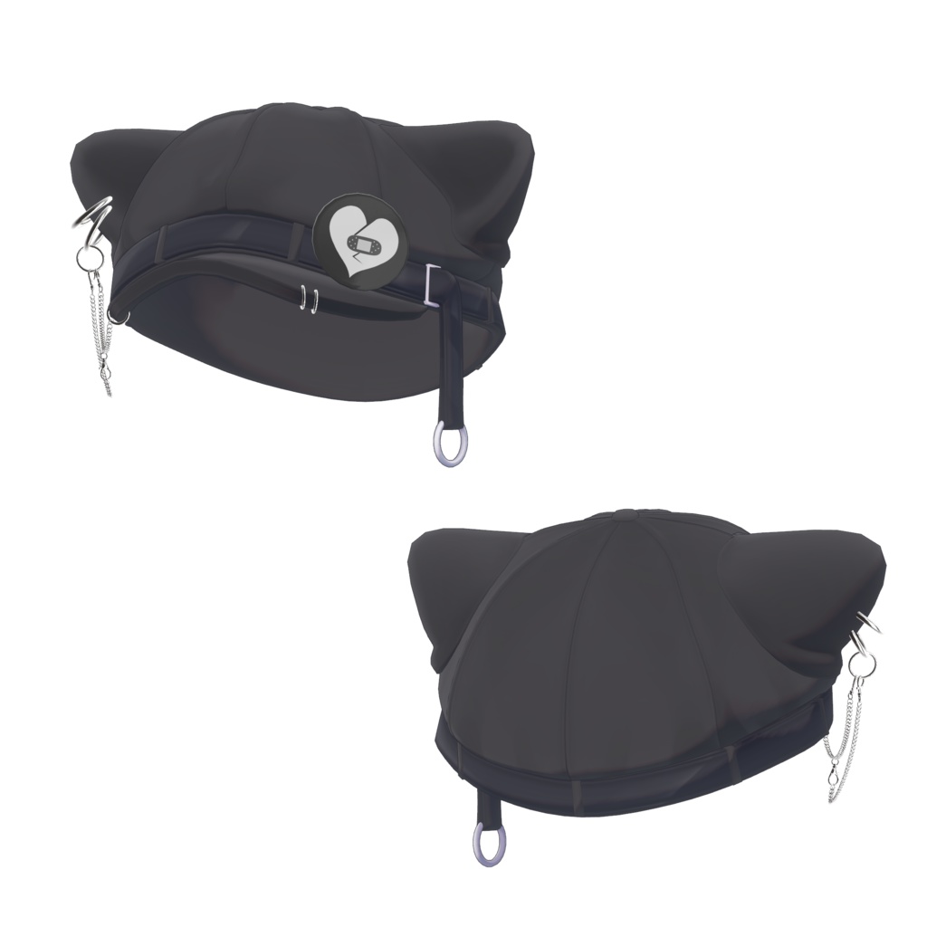 真冬ちゃんのキャスケット帽子