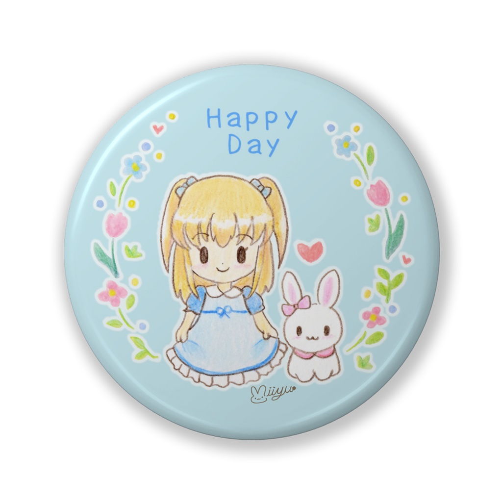 缶バッジ「Beautiful morning」