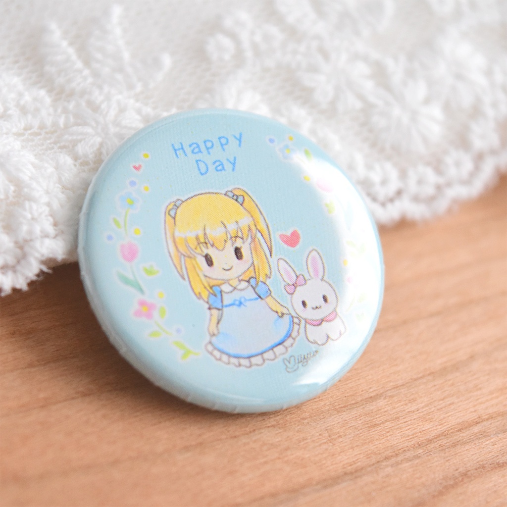 缶バッジ「Beautiful morning」