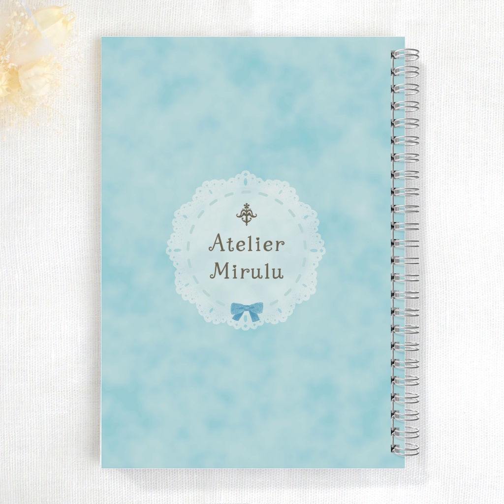 A5リングノート「ときめき色鉛筆」Aバージョン