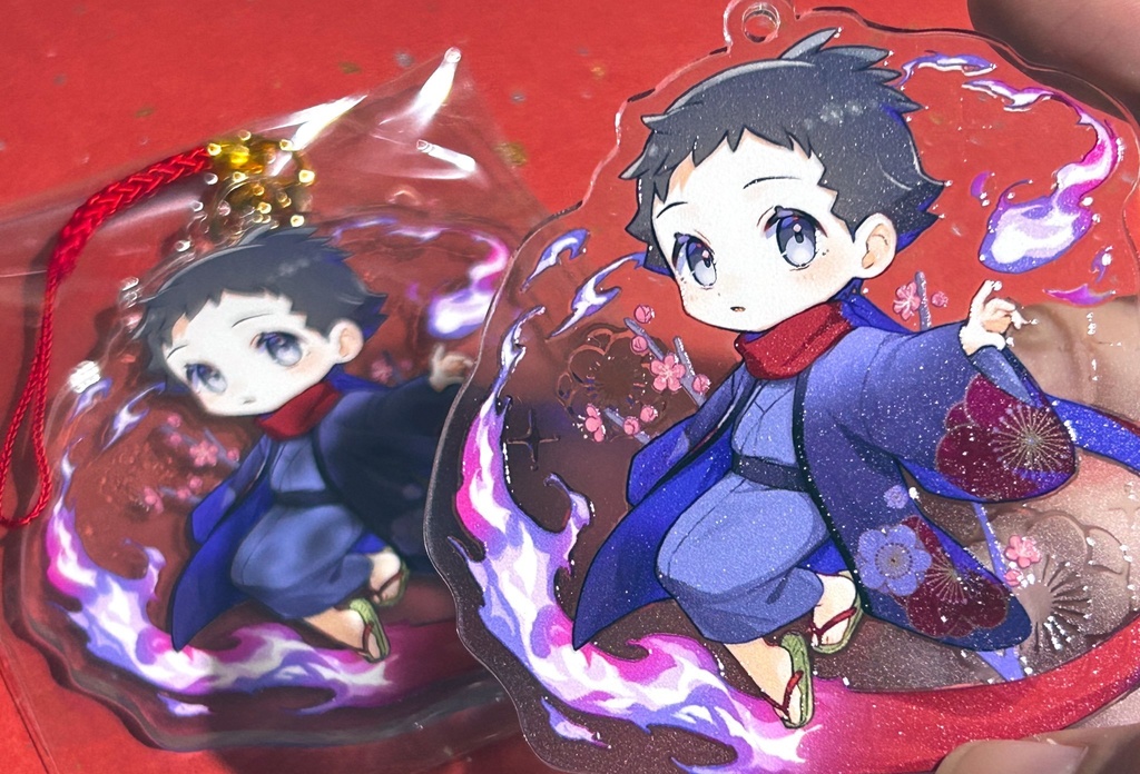 アクリルキーホルダー テル
