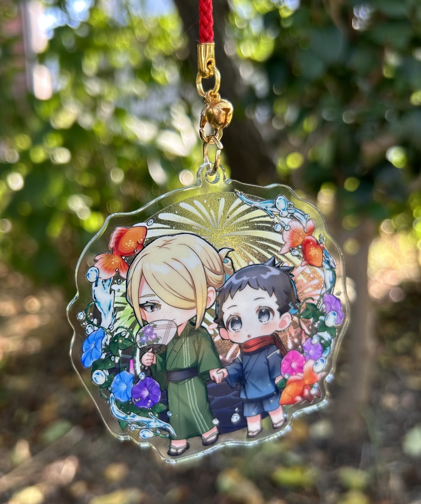 ウォロテル アクリルキーホルダー(夏)