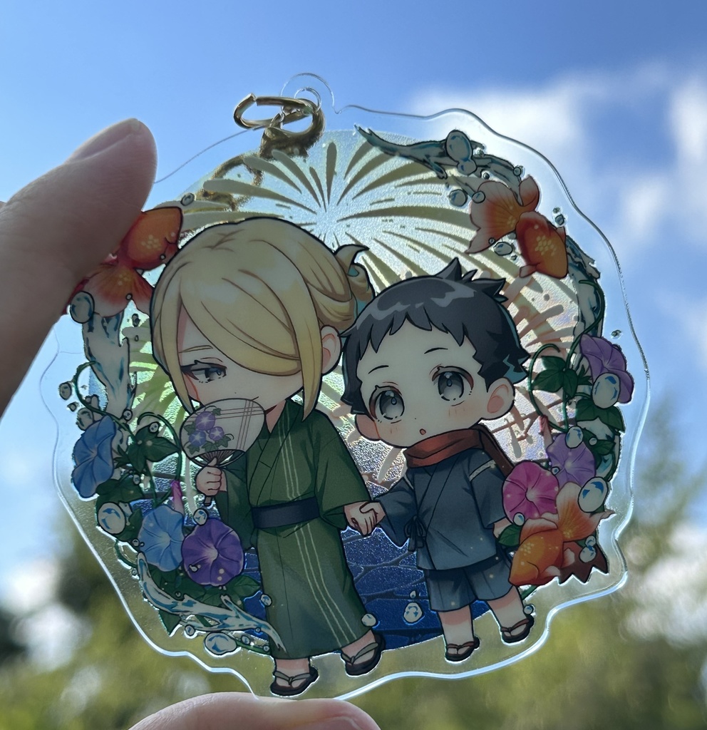 ウォロテル アクリルキーホルダー(夏)